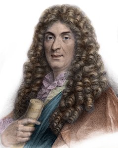 让-巴蒂斯特-卢利的肖像雕刻 19世纪--让-巴蒂斯特（卢利（Giovanni Battista Lulli）（1632-1687）的肖像 作者 未知艺术家