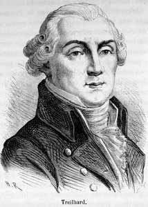 Jean Baptiste Treilhard（1742-1810）的肖像，法国政治家。 作者 未知艺术家