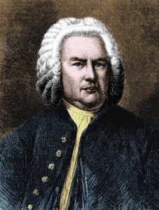 让-塞巴斯蒂安-巴赫（Johann Sebastian Bach）的画像 作者 未知艺术家