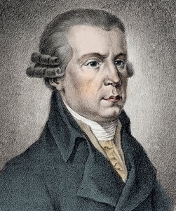 Johann Georg Albrechtsberger (1736-1809) 奥地利音乐家的肖像 作者 未知艺术家