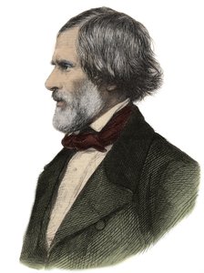 英国雕塑家约翰-吉布森（1790-1866）的肖像 - 约翰-吉布森，英国雕塑家 作者 未知艺术家
