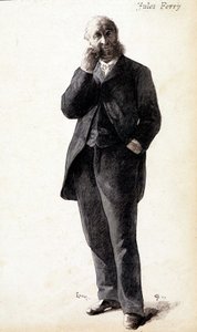 Portrait of Jules Ferry, circa 1880 作者 未知艺术家