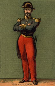 路易斯-欧仁-卡瓦尼亚克（1802 - 1857）的肖像，法国将军和政治家。 作者 未知艺术家