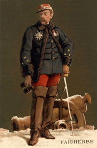 法国将军路易-费德贝（1818-1889）的肖像 作者 未知艺术家