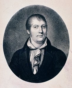 路易斯·斯波尔 (Louis Spohr) 的肖像 (雕刻 作者 未知艺术家