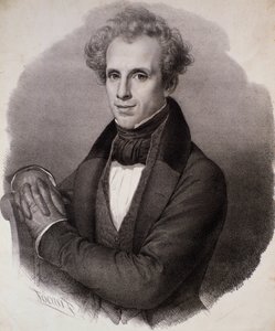 路易吉·里奇 (Luigi Ricci) 的肖像 (雕刻 作者 Unknown artist