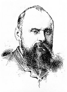 米莉 (Mili, Milli) Alekeievich Balakirev (1837 - 1910) 的肖像。 作者 未知艺术家