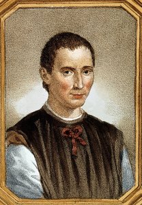 尼古拉-马基雅弗利（Niccolo di Bernardo dei Machiavelli）的画像。 作者 未知艺术家