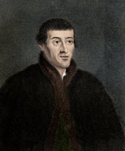 Portrait of Nicolas Copernicus ((Nicolaus Copernicus 作者 未知艺术家