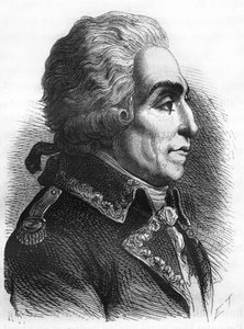 尼古拉-勒克纳（1722-1794）法国元帅的画像。 作者 未知艺术家