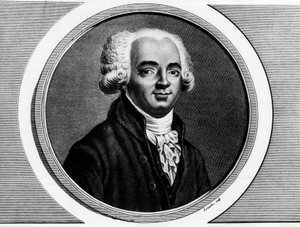 皮埃尔·路易斯·曼努埃尔 (1751-1793) 塞纳河国民大会代表的肖像。 版画《法国大革命历史绘画全集，三卷》。””1804 年。 作者 未知艺术家