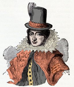 Pocahontas 的肖像（Matoaka，Amatute），然后是 Rebecca Rolfe（约 1595-1617） 作者 未知艺术家