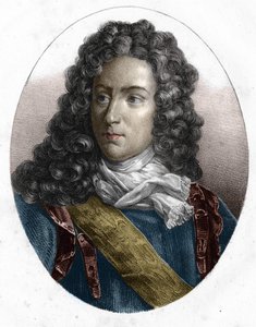 Rene Duguay Trouin（Duguay-Trouin）（Rene Trouin du Gue dit）（1673-1736）的肖像，法国水手。 作者 未知艺术家
