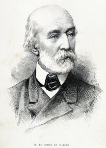 法勒克斯伯爵 (1811 - 1886) 的肖像，法国政治家。 作者 未知艺术家