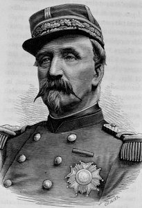 奥马尔公爵（Charles de Lorraine）（1822-1897）的肖像。19世纪末的雕版画，载于H.马丁的《法国史》。 作者 未知艺术家