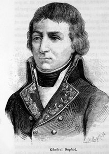 法国将军Leonard Mathurin Duphot的画像。(1769-1797). 作者 未知艺术家