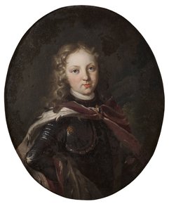 克里斯托弗-德-巴德-杜拉赫王子--克里斯托弗王子（1684-1723），巴登-杜拉赫侯爵，匿名。布面油画 作者 未知艺术家