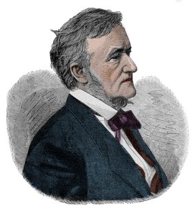 里查德-瓦格纳(1813-1883) 英国作曲家--雕版画 作者 未知艺术家