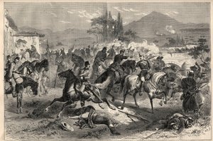 1868年9月的西班牙革命（Gloriosa）。科尔多瓦（Cordoba）附近的Alcolea战役（9月20日 作者 未知艺术家