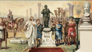 罗马政治体系。平民护民官（Tribune de la plebe）。Caius Sempronius Gracchus (Gaio (Caio) Sempronio Gracco)（公元前154-122年），罗马政治家（与他的兄弟一起被昵称为 "Les Gracques"）在迦太基为殖民地创建了一个新城市（Junonia）。铬酸盐照片的l 作者 未知艺术家