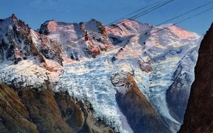 Telepherique Planpraz-le-Brevent 夏慕尼，法国上萨瓦省，罗纳-阿尔卑斯大区 作者 未知艺术家