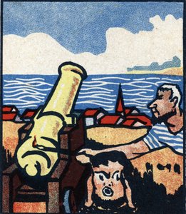 布列斯特雷声，法国语句，色版画，20 世纪初 作者 未知艺术家