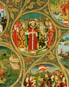 奥斯塔里奇 "首任统治者巴本贝格侯爵和公爵的家谱 作者 未知艺术家