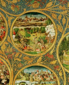 奥斯塔里奇 "首任统治者巴本贝格侯爵和公爵的家谱 作者 未知艺术家