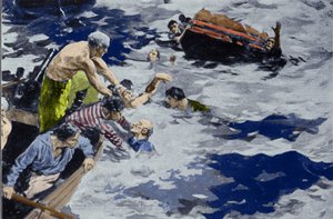 海盗让大卫瑙被称为弗朗西斯 Lolonois (Lollonois 或 L