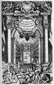 PROSPECTUS PHARMUTICI SUB QUO ANTIDOTARIUM MEDIOLANENSE GALENO-CHIMICUM EXCELLENTIMI SENATUS IUSSU MEDIOLANI, EX TYPOGRAPHIA CAROLI QUINTI》的扉页 作者 未知艺术家