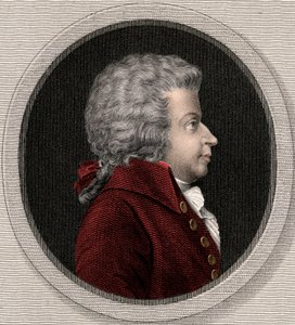 沃尔夫冈-阿玛迪斯-莫扎特1756-1791 - 雕刻 - 19世纪 作者 未知艺术家