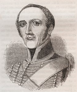Armand Francois Bon Claude，布里奇维尔伯爵的肖像
