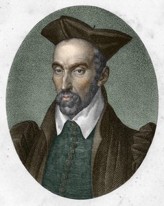 艾蒂安-帕斯基耶的画像。法国律师、人文主义者和历史学家（1529年至1615年）。 作者 未知艺术家
