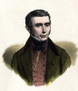 尤金-斯克里伯（1791-1861）的肖像，法国道德喜剧作家。 作者 未知艺术家