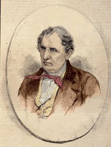 portrait of James Fenimore Cooper (1789-1851), American novelist. 作者 未知艺术家