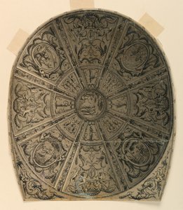 绘画，天花板设计：剧院装饰，约 1790 年