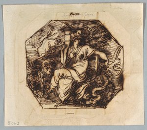 绘画，塞勒斯，约 1810 年 作者 未知艺术家