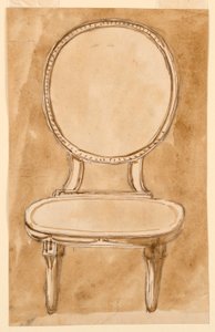 绘画，椅子，1780-90