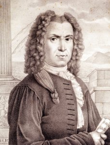 Benedetto Marcello (1686-1739) Italian composer. 作者 未知艺术家