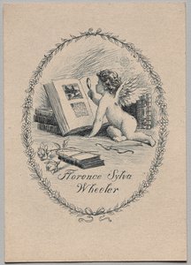 书签：Florence Sylva Wheeler 作者 未知艺术家