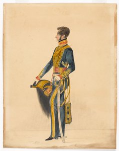 Captain William Brett, Bombay Horse Artillery 作者 未知艺术家