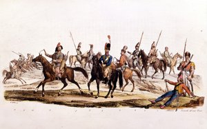 哥萨克： 1st 2nd Cossacks 3rd Cossack of Don 4¡ 官方哥萨克Don 5¡ Cossack Chernomowskij 6¡ 乌拉尔哥萨克7¡ 普通哥萨克8¡ Bashkir 9¡ 和10¡ Kalmouk 作者 未知艺术家