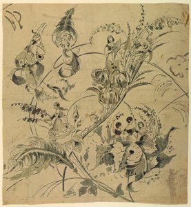 纺织品或壁纸设计 作者 未知艺术家