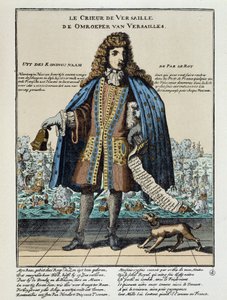 Dutch satirical print against Louis XIV: Battle of the Hougue or the French fleet, arming to restore Jacques II and commanded by Anne Hilarion of Costentin (Cotentin), Count of Tourville (1642-1701), was defeated and partly destroyed on 29 May 1692. 作者 未知艺术家