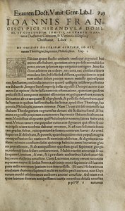 Examination vanitatis doctrinae gentium et veritatis christianae disciplinae 作者：Pico della Mirandola（印刷品） 作者 未知艺术家