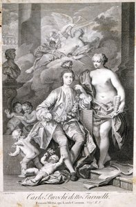 Farinelli (Carlo Broschi, dit; 1705 - 1782)。 作者 未知艺术家