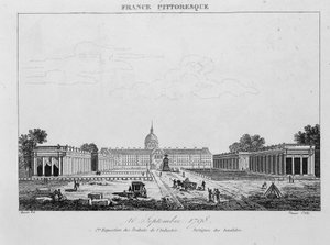 First exhibition of industrial products: Portique des Invalides, September 10 作者 未知艺术家
