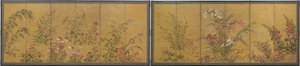 四季鲜花 作者 未知艺术家