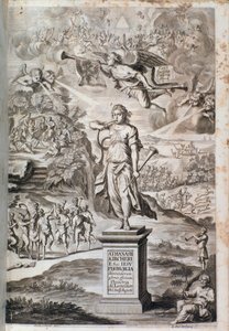 Phonurgia nova》（1673年）的封面插图 作者 未知艺术家