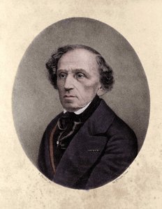 贾科莫·迈耶比尔（Giacomo Meyerbeer，1791-1864），德国作曲家。 作者 未知艺术家